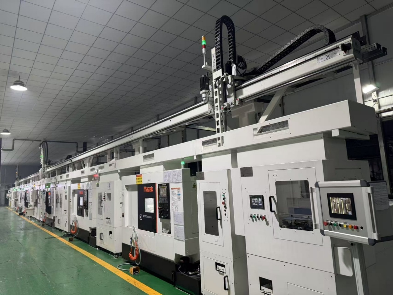 qg刮刮乐官网甘亭新能源汽车产业园首条差壳机加工生产线投产，“国际品质+智能制造”深化汽车零部件产业布局